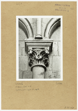 Vorschaubild Poitiers: Kathedrale Saint-Pierre, Nordwand, 8. Joch von Westen, Kapitell